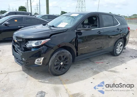 2021 Chevrolet Equinox Fwd Lt из США, поврежденный, VIN 2GNAXKEV3M6129077